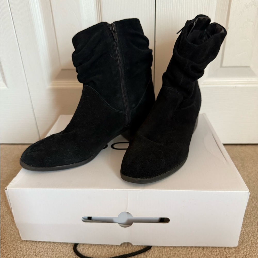 Aldo Black Ankle Booties